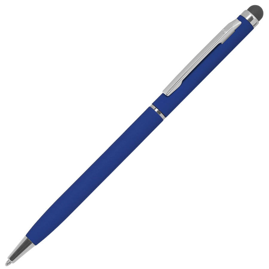1105G/24&nbsp;76.000&nbsp;TOUCHWRITER SOFT, ручка шариковая со стилусом для сенсорных экранов, синий/хром, металл/soft-touch&nbsp;49861