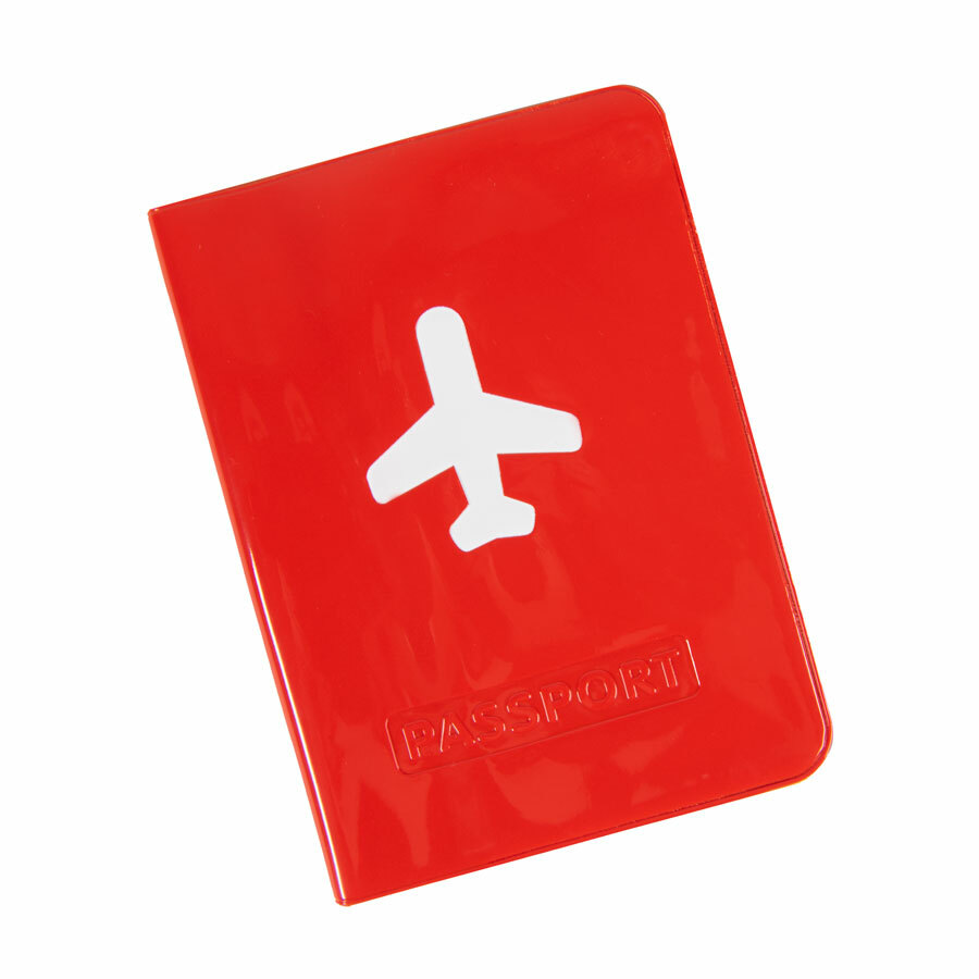 343927/08&nbsp;99.000&nbsp;Обложка для паспорта "Flight" 10 x 13,8 см, ПВХ, красный&nbsp;90262