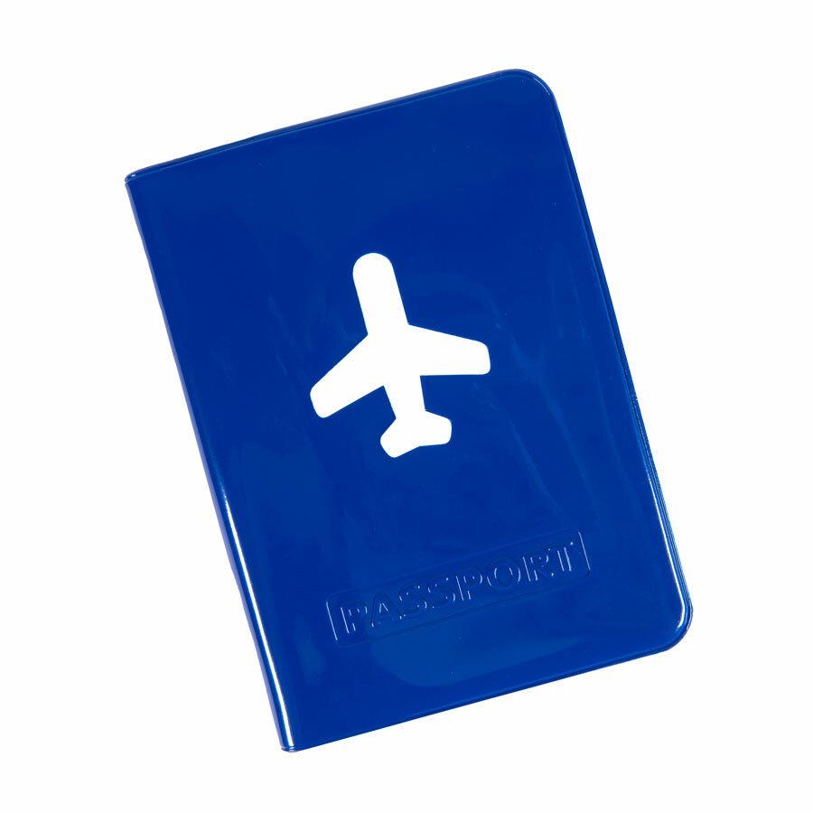 343927/24&nbsp;99.000&nbsp;Обложка для паспорта "Flight" 10 x 13,8 см, ПВХ, синий&nbsp;90261