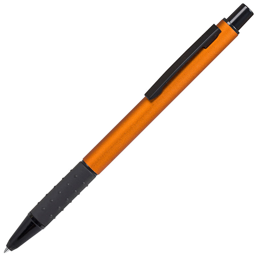 37002/05&nbsp;26.000&nbsp;CACTUS, ручка шариковая, оранжевый/черный, алюминий, прорезиненный грип&nbsp;18398
