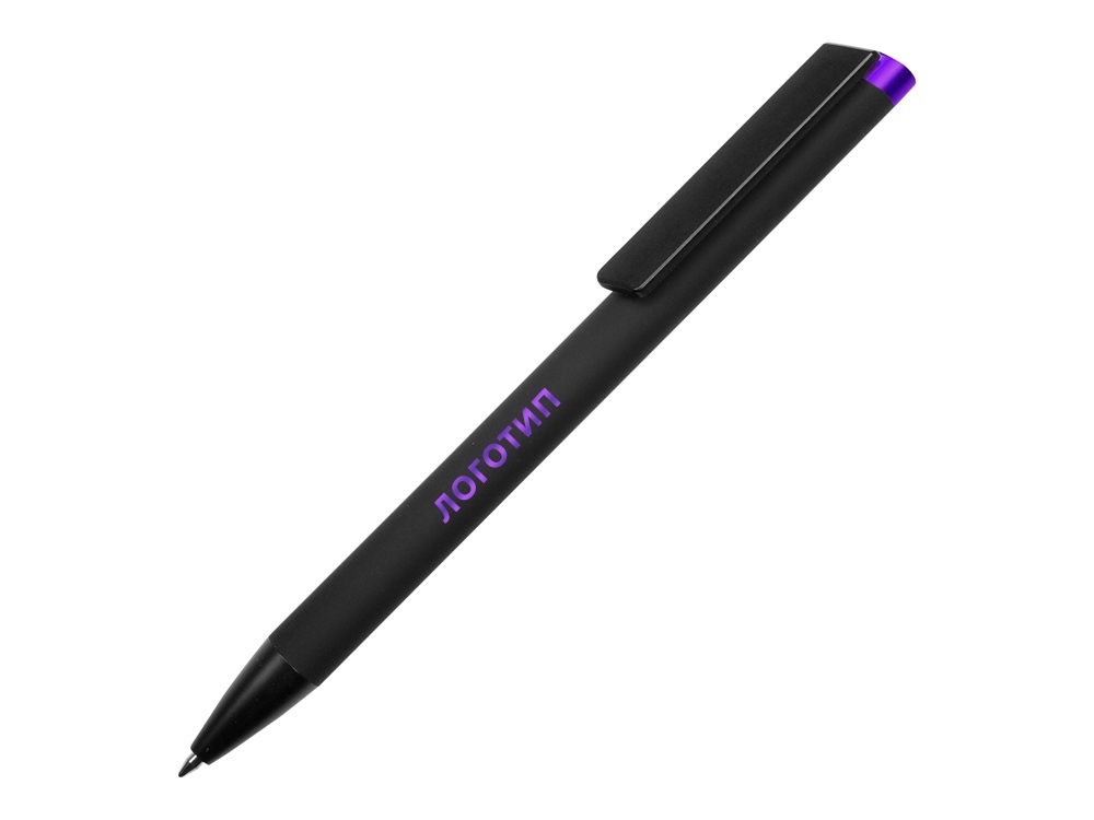 16550.14&nbsp;92.710&nbsp;Ручка металлическая шариковая "Taper Metal" софт-тач с цветным зеркальным слоем, черный с фиолетовым&nbsp;230109