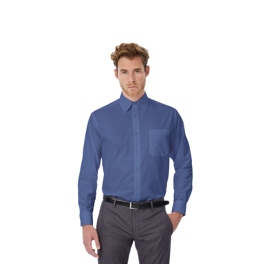 3770-455XL&nbsp;999.000&nbsp;Рубашка мужская с длинным рукавом Oxford LSL/men синий XL&nbsp;143941