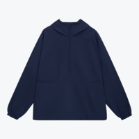 23081.030.02&nbsp;4990&nbsp;Ветровка (анорак) оверсайз унисекс RISSMAN, темно-синяя, размер M/L&nbsp;278399