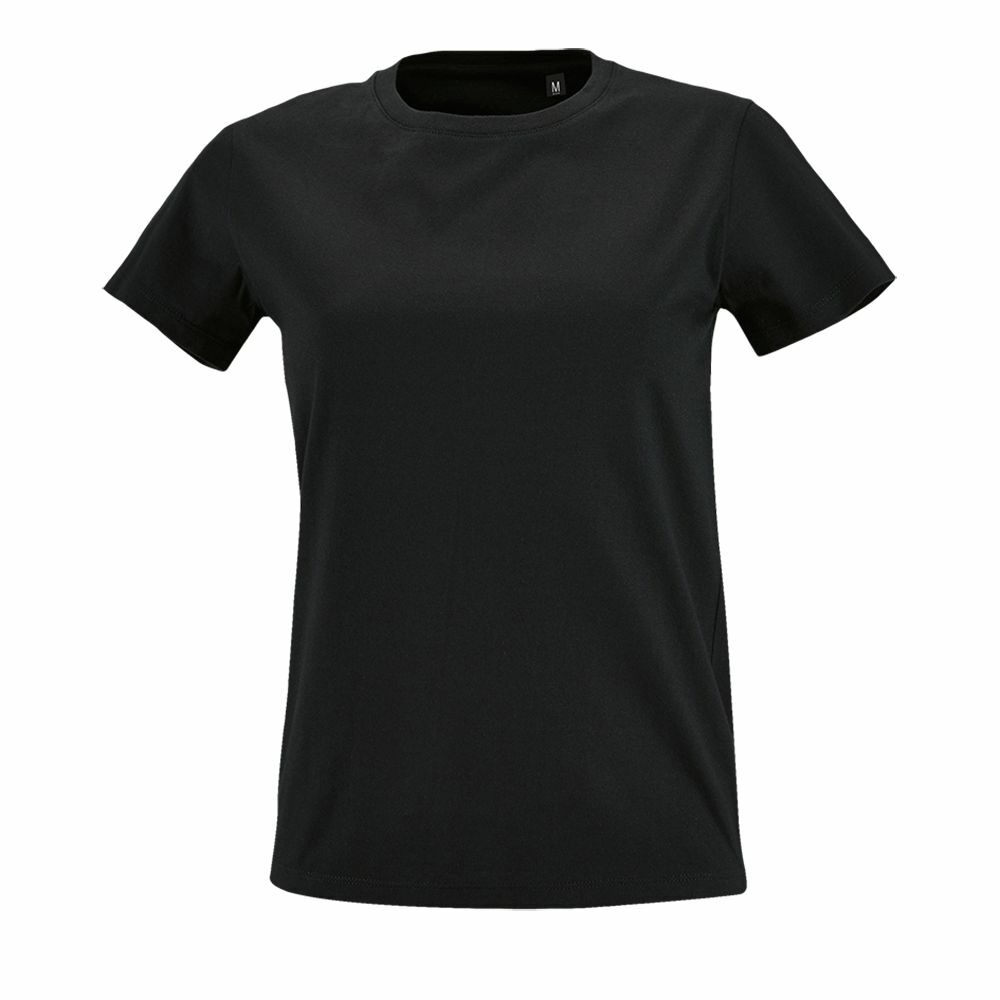02080309&nbsp;729&nbsp;Фуболка женская IMPERIAL FIT WOMEN, черная&nbsp;44394