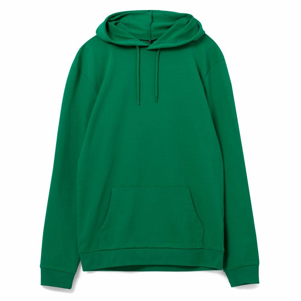 WU03W520&nbsp;2774&nbsp;Толстовка с капюшоном унисекс Hoodie, зеленая&nbsp;107104