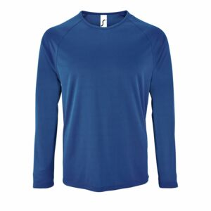 02071241&nbsp;839&nbsp;Футболка с длинным рукавом SPORTY LSL MEN, ярко-синяя&nbsp;44435