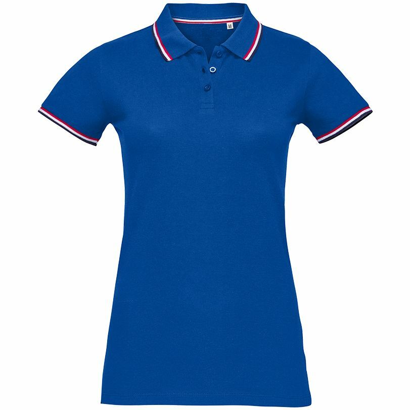 02950241&nbsp;2162&nbsp;Рубашка поло женская Prestige Women, ярко-синяя&nbsp;88754