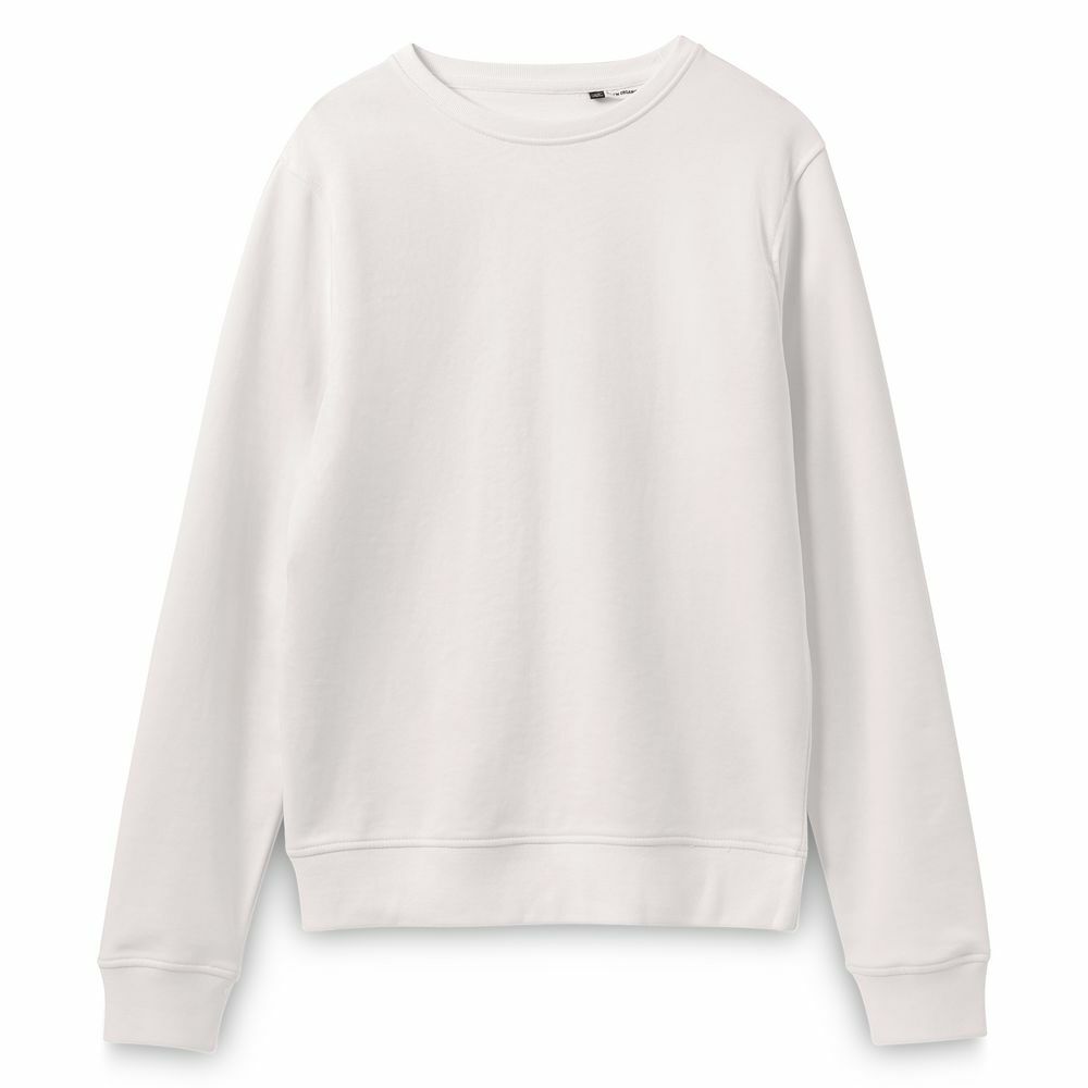 WU31B101&nbsp;2773&nbsp;Свитшот унисекс BNC Organic, молочно-белый&nbsp;107158