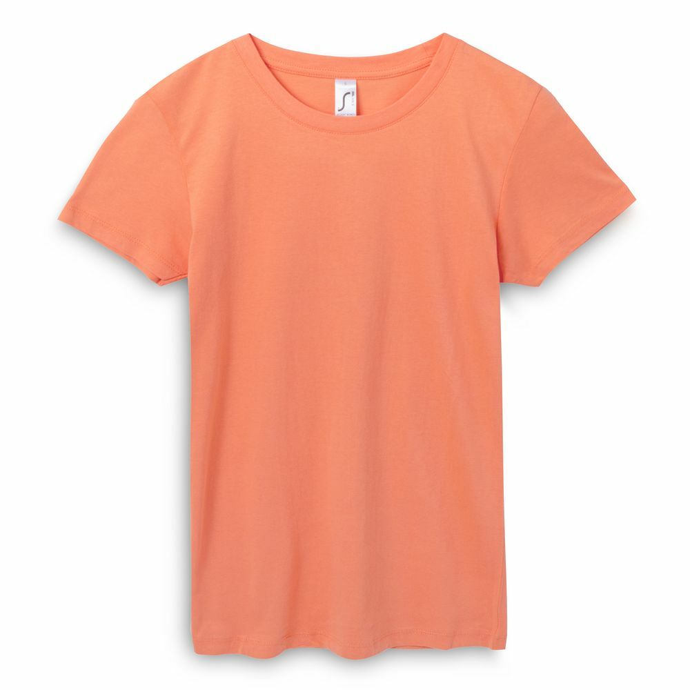 01825401&nbsp;542&nbsp;Футболка женская REGENT WOMEN, оранжевая (абрикосовая)&nbsp;44194