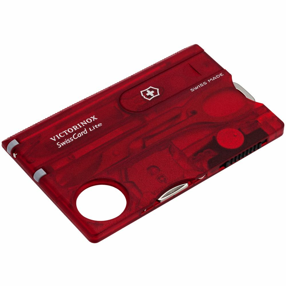 7702.55&nbsp;8570&nbsp;Набор инструментов SwissCard Lite, красный&nbsp;82030