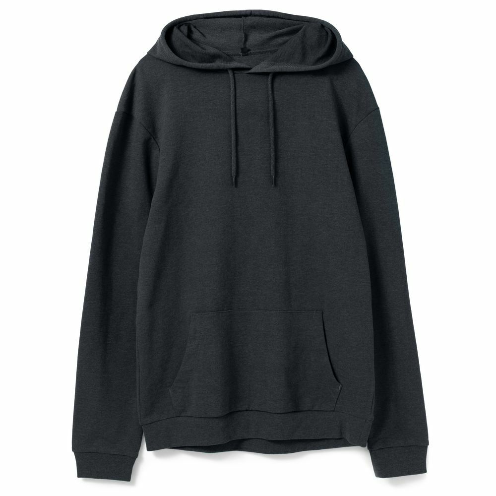 WU03W669&nbsp;2774&nbsp;Толстовка с капюшоном унисекс Hoodie, темно-серая&nbsp;107115