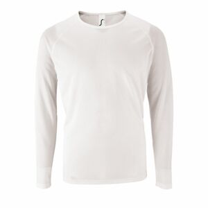 02071102&nbsp;790&nbsp;Футболка с длинным рукавом SPORTY LSL MEN, белая&nbsp;44436