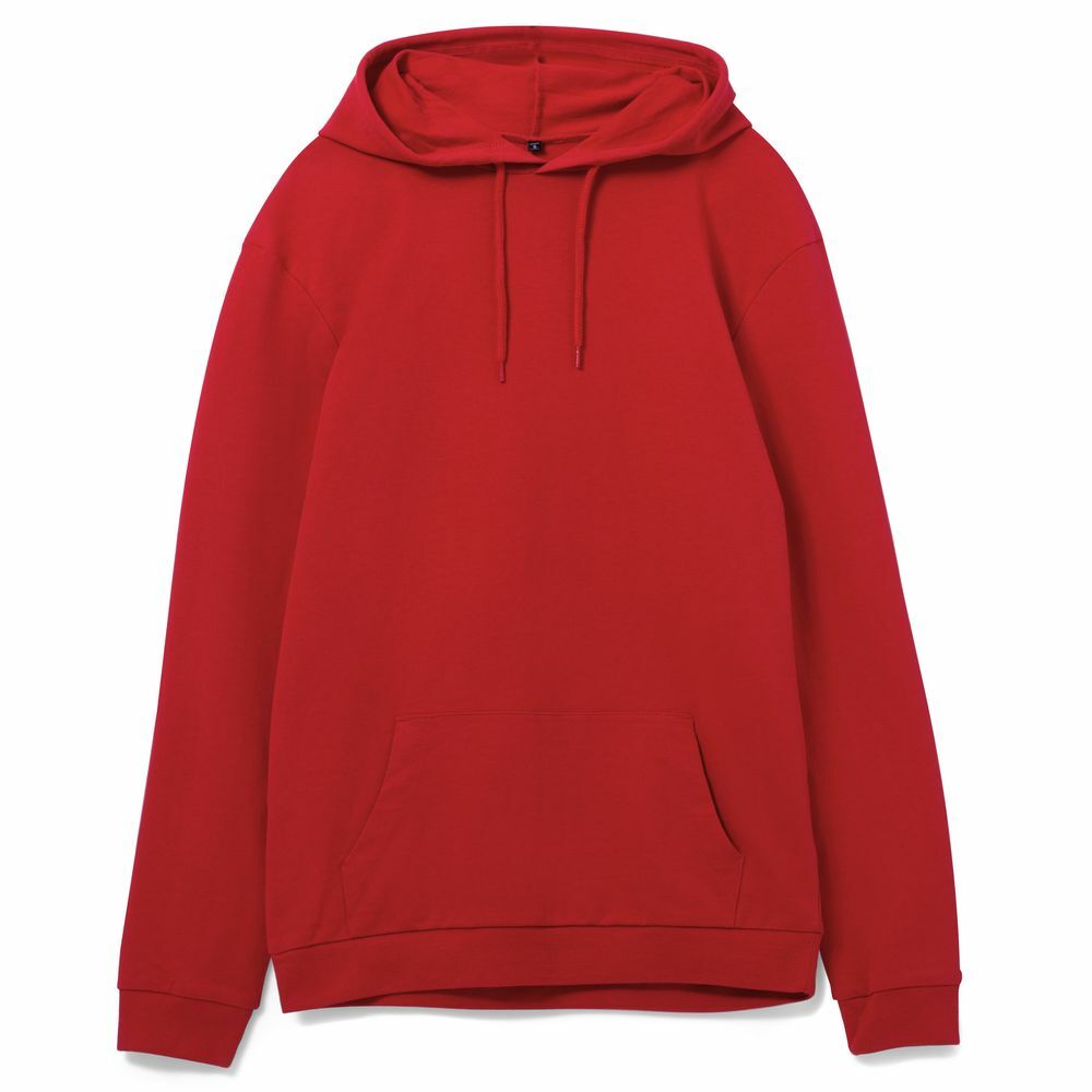 WU03W004&nbsp;2774&nbsp;Толстовка с капюшоном унисекс Hoodie, красная&nbsp;107085