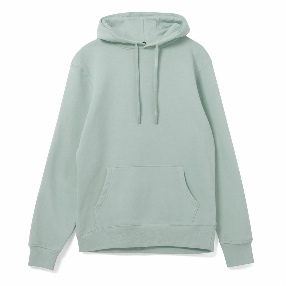 WU03W502&nbsp;2774&nbsp;Толстовка с капюшоном унисекс Hoodie, серо-зеленая&nbsp;107102