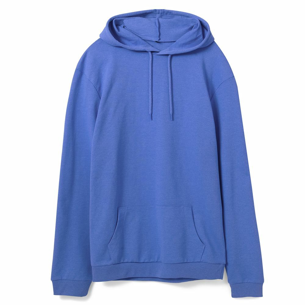 WU03W612&nbsp;2774&nbsp;Толстовка с капюшоном унисекс Hoodie, ярко-синий меланж&nbsp;107108