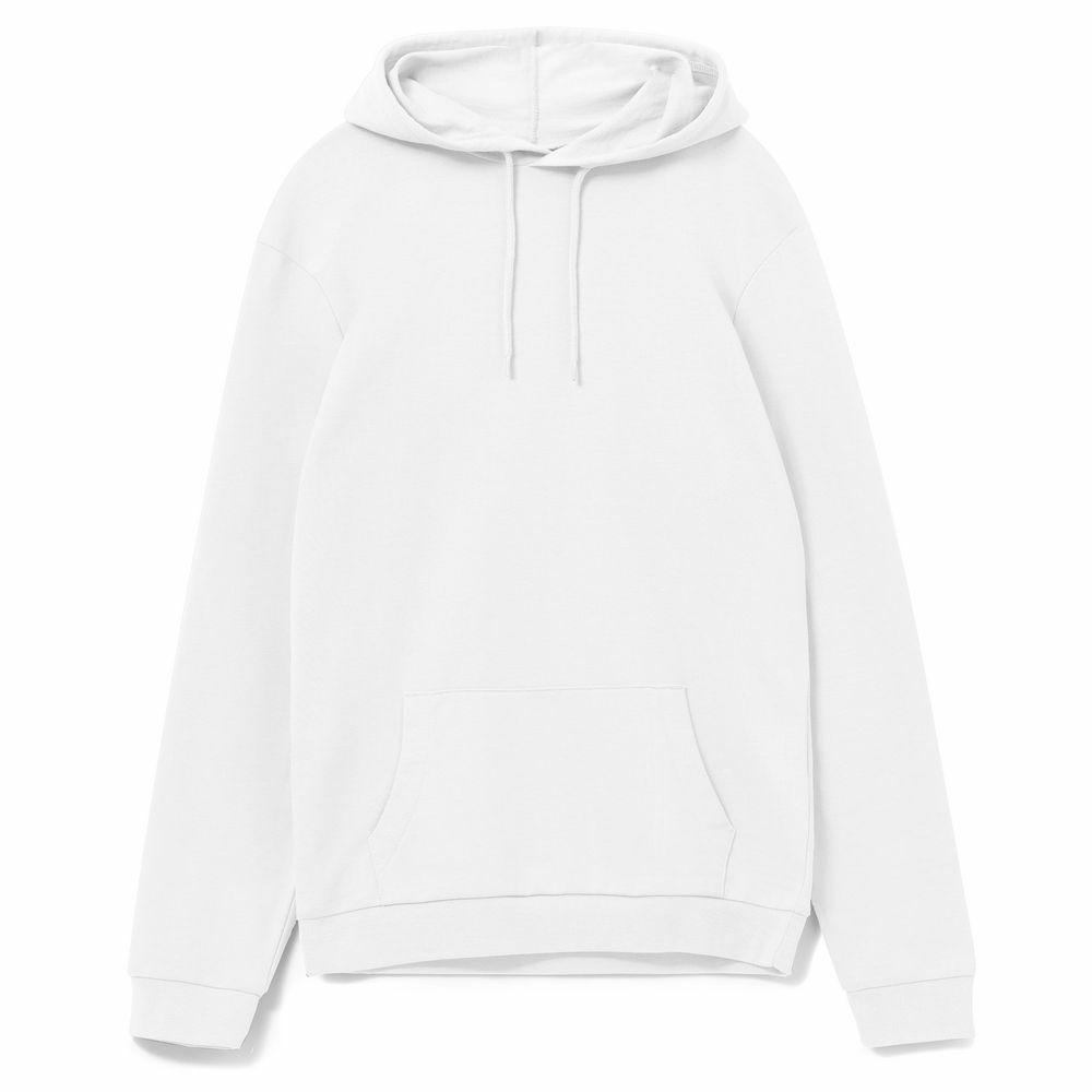 WU03W001&nbsp;2774&nbsp;Толстовка с капюшоном унисекс Hoodie, белая&nbsp;107084