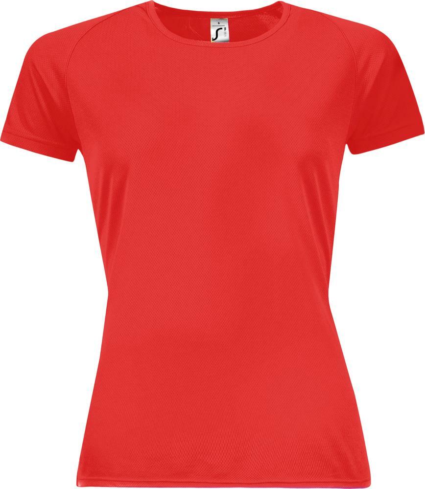 01159145&nbsp;733&nbsp;Футболка женская SPORTY WOMEN 140, красная&nbsp;43698