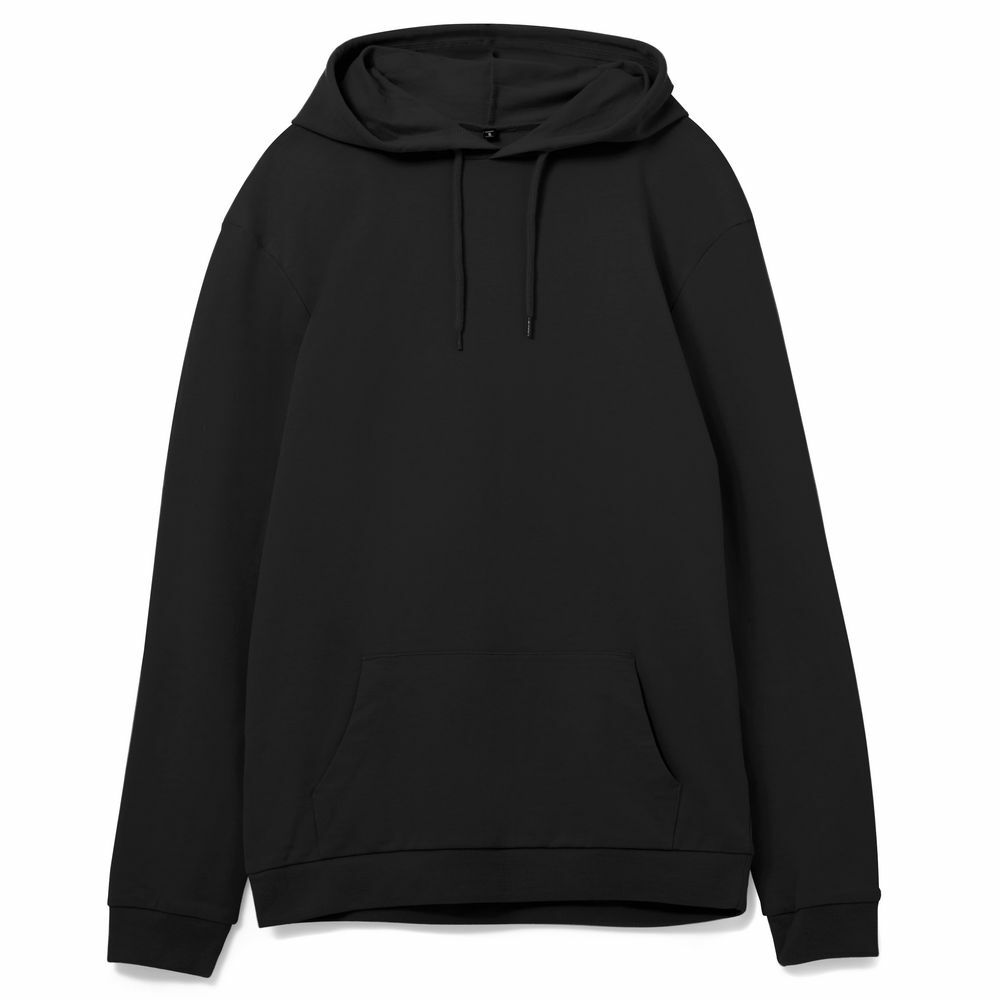 WU03W005&nbsp;2774&nbsp;Толстовка с капюшоном унисекс Hoodie, черная&nbsp;107086