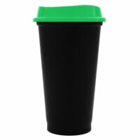 20996.90&nbsp;239&nbsp;Стакан с крышкой Color Cap Black, черный с зеленым&nbsp;189685
