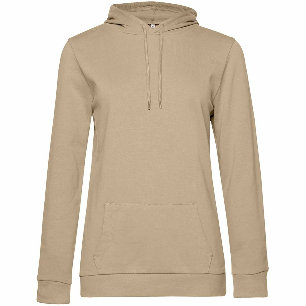 WW04W123&nbsp;2718&nbsp;Толстовка с капюшоном женская Hoodie, бежевая&nbsp;107123