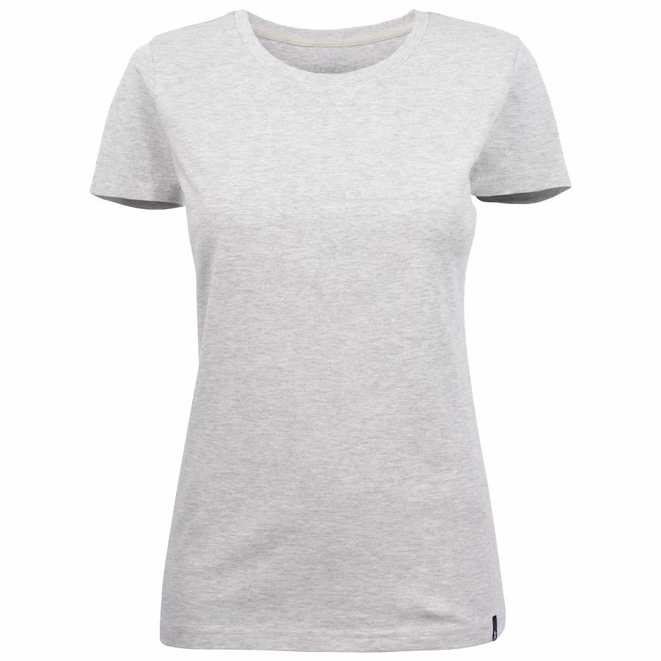 11149.11&nbsp;1365&nbsp;Футболка женская Ladies American U, светлый меланж&nbsp;90892