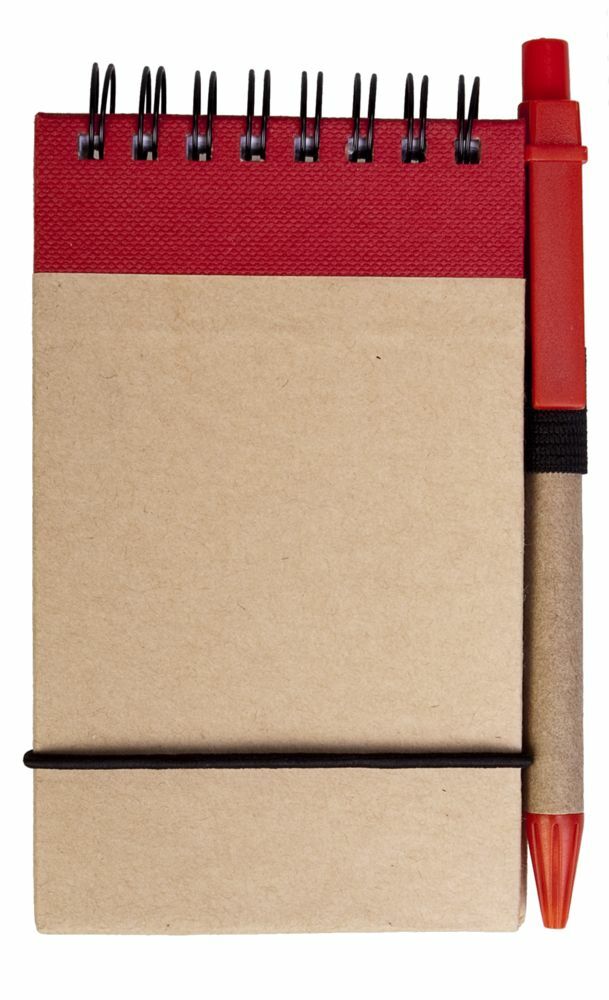 5596.50&nbsp;175&nbsp;Блокнот на кольцах Eco Note с ручкой, красный&nbsp;80784