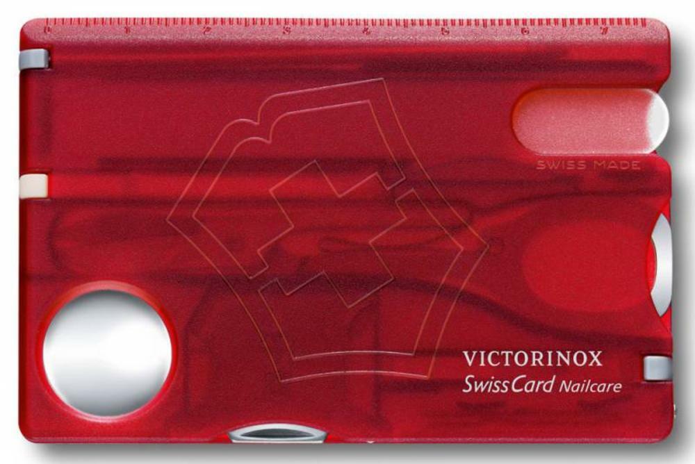 7770.55&nbsp;8890&nbsp;Набор инструментов SwissCard Nailcare, красный&nbsp;82037