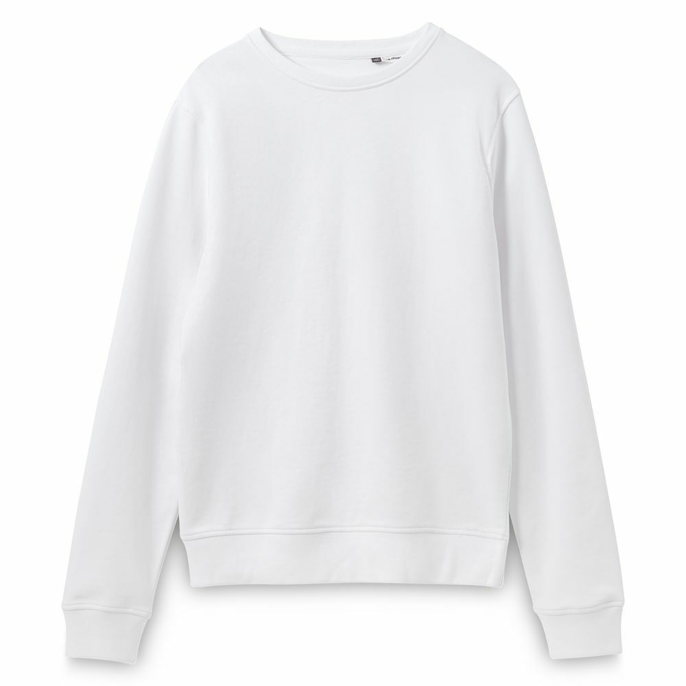 WU31B001&nbsp;2773&nbsp;Свитшот унисекс BNC Organic, белый&nbsp;107154