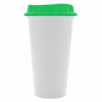 20997.90&nbsp;239&nbsp;Стакан с крышкой Color Cap White, белый с зеленым&nbsp;189692