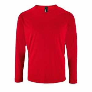 02071145&nbsp;839&nbsp;Футболка с длинным рукавом SPORTY LSL MEN, красная&nbsp;44434