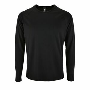 02071312&nbsp;839&nbsp;Футболка с длинным рукавом SPORTY LSL MEN, черная&nbsp;44432
