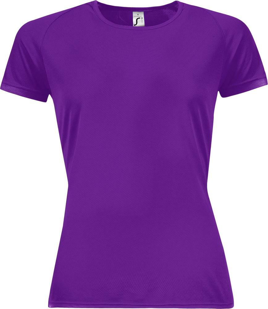 01159712&nbsp;733&nbsp;Футболка женская SPORTY WOMEN 140, темно-фиолетовая&nbsp;43692