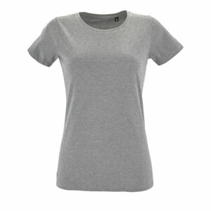 02758350&nbsp;628&nbsp;Футболка женская REGENT FIT WOMEN, серый меланж&nbsp;106914