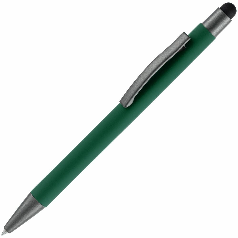 16428.90&nbsp;94&nbsp;Ручка шариковая Atento Soft Touch со стилусом, зеленая&nbsp;234291