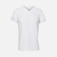 04765102&nbsp;475&nbsp;Футболка унисекс Regent с V-образным вырезом, белая&nbsp;280040