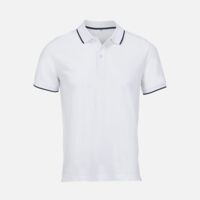 04769989&nbsp;1410&nbsp;Рубашка поло унисекс Palermo, белая с темно-синим&nbsp;279994