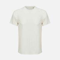 04787104&nbsp;530&nbsp;Футболка спортивная унисекс Vortex, молочно-белая&nbsp;280076