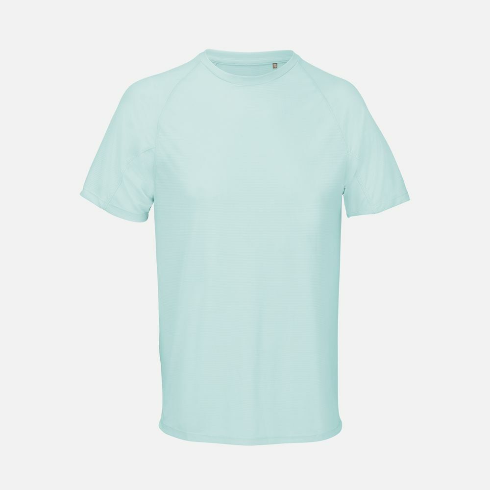 04787199&nbsp;530&nbsp;Футболка спортивная унисекс Vortex, зелено-голубая&nbsp;280070