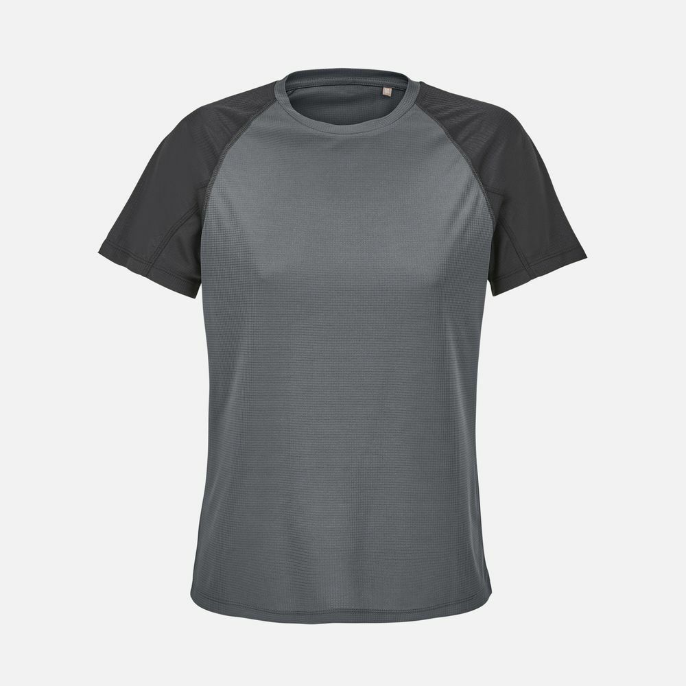 04788968&nbsp;530&nbsp;Футболка спортивная женская Vortex Women, черная с темно-серым&nbsp;280083