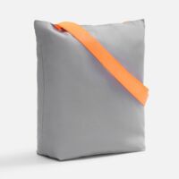 19268.22&nbsp;571&nbsp;Шопер B5, серый с широкими оранжевыми ручками&nbsp;278889