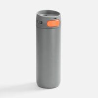 19941.12&nbsp;1968&nbsp;Термостакан X1 с цветной кнопкой, серый с оранжевым&nbsp;278431