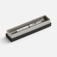 21708.10&nbsp;322&nbsp;Ручка шариковая Keskus Stone в футляре, серая&nbsp;286759