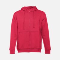 22096.50&nbsp;3990&nbsp;Толстовка мужская на молнии с капюшоном Amsterdam, красная&nbsp;281665