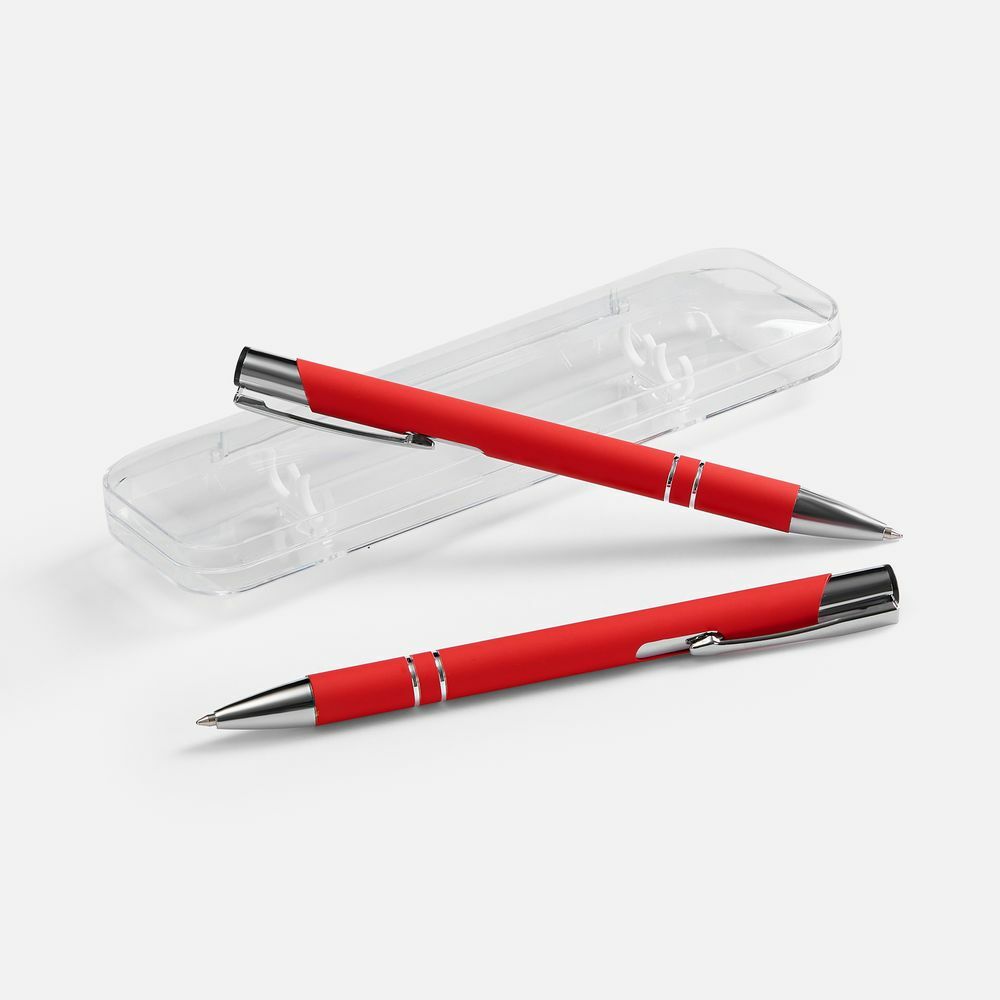 26425.50&nbsp;262&nbsp;Набор из 2 ручек Keskus Soft Touch, красный&nbsp;279948