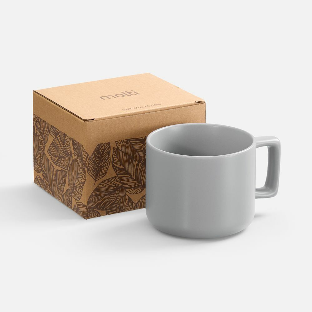 31114.11&nbsp;477&nbsp;Чашка Jumbo в коробке матовая, светло-серая&nbsp;278156