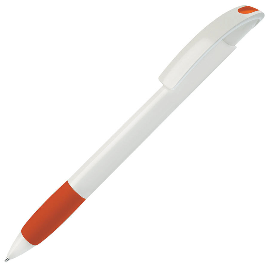150/05&nbsp;23&nbsp;NOVE, ручка шариковая с грипом, оранжевый/белый, пластик&nbsp;129376