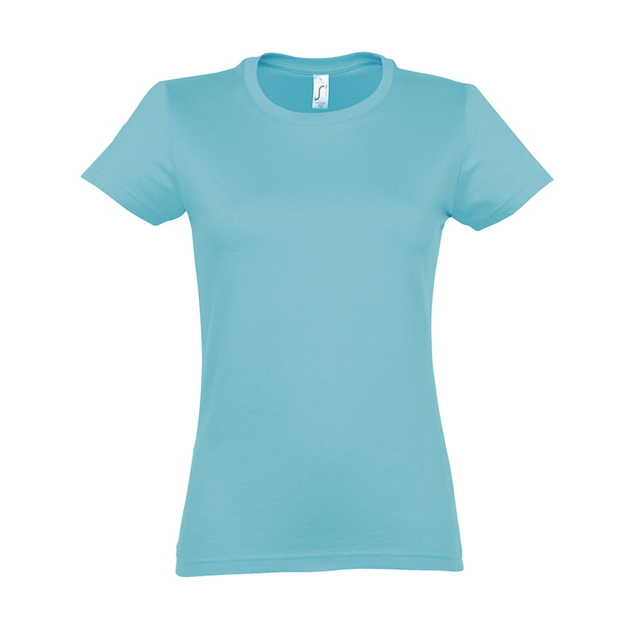 711502.225/2XL&nbsp;634&nbsp;Футболка "Imperial Women", бирюзовый_2XL, 100% х/б, 190 г/м2&nbsp;111500