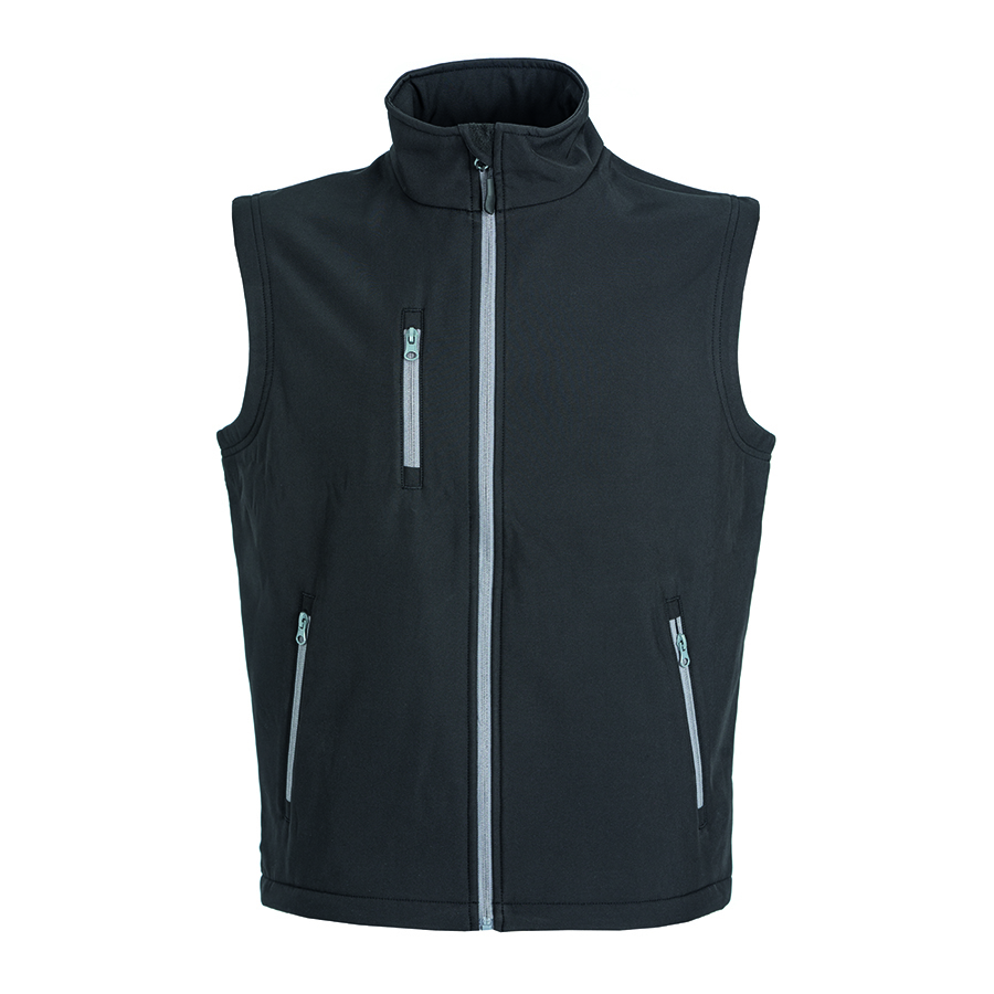 399925.35/2XL&nbsp;3810&nbsp;Жилет мужской "TARVISIO MAN", чёрный, 2XL, 95% полиэстер, 5% эластан, 320 г/м2&nbsp;110738