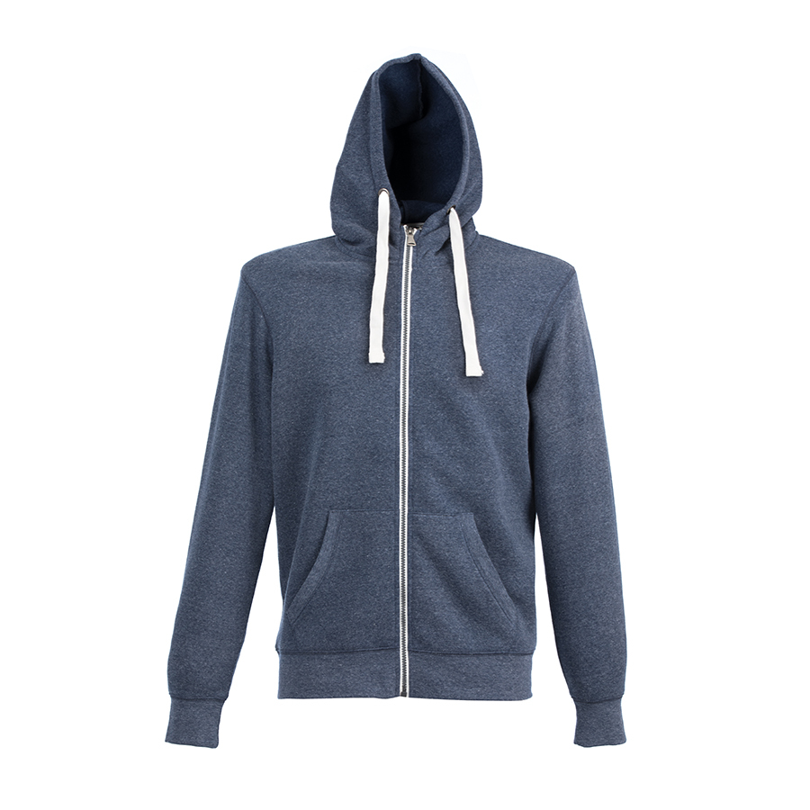 399945.26/XL&nbsp;2883&nbsp;Толстовка мужская "CIPRO MAN", синий меланж, XL, 65% полиэстер, 35% хлопок, 265 г/м2&nbsp;110876