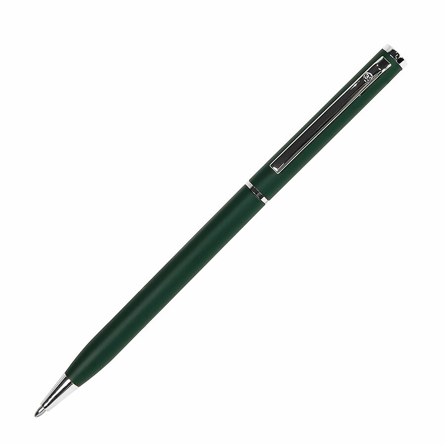 1100/15&nbsp;54&nbsp;SLIM, ручка шариковая, зеленый/хром, металл&nbsp;49775